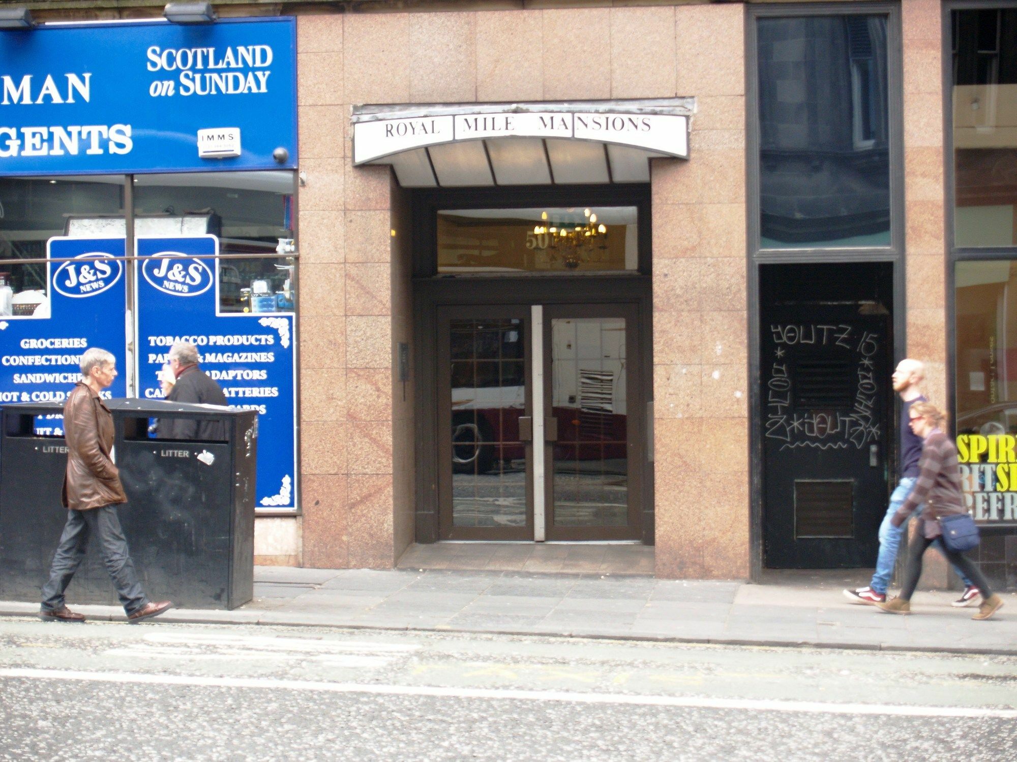 Royal Mile Mansions By Edinburgh City Apartments מראה חיצוני תמונה